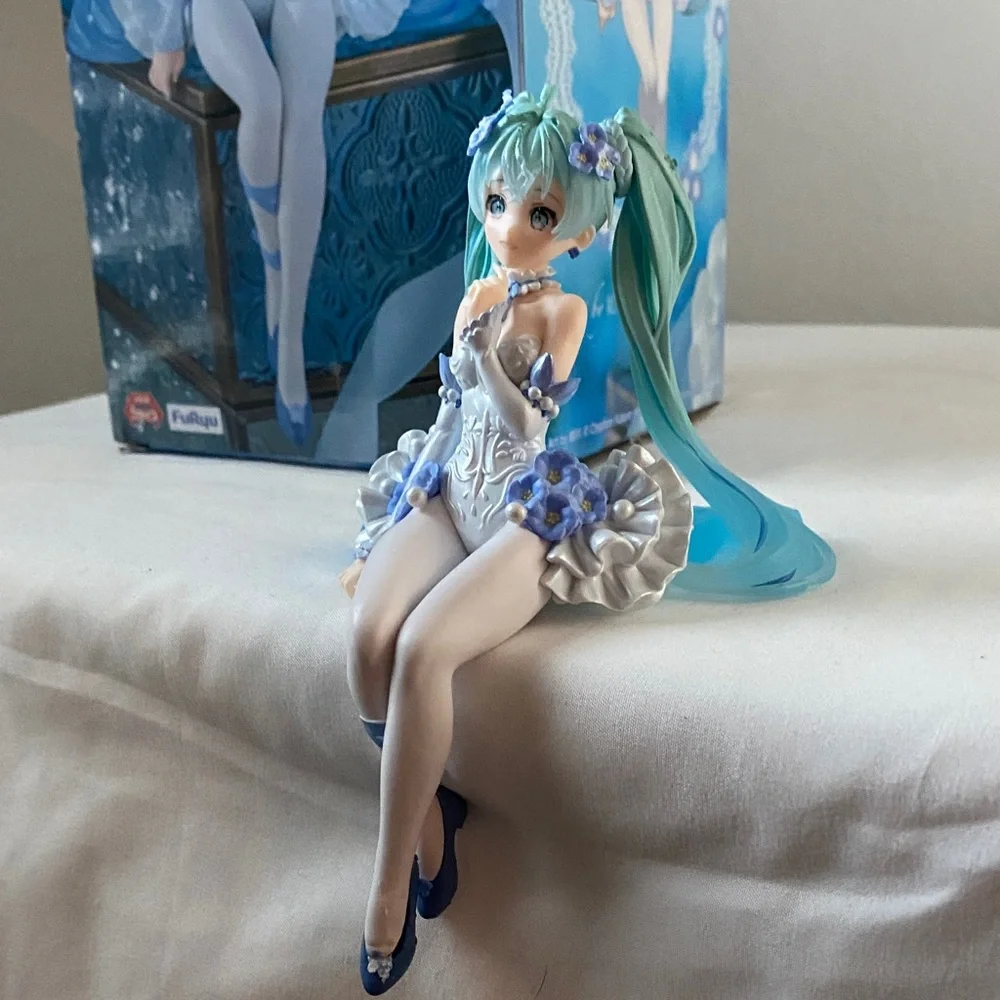 ⚡️SALE!! Hatsune Miku Flower Fairy Nemophila Figure - Picture 2 of 12